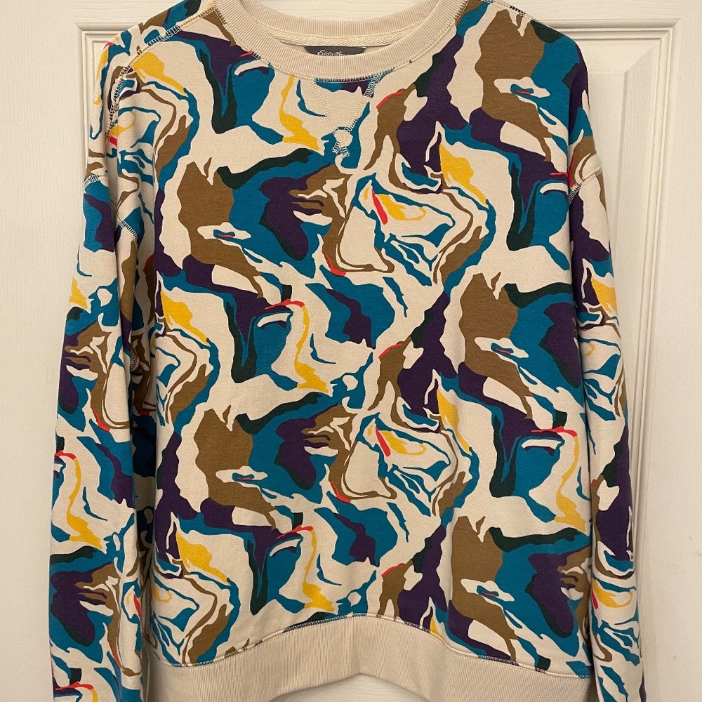 Eddie Bauer Crew Neck Sweater FUN pattern!